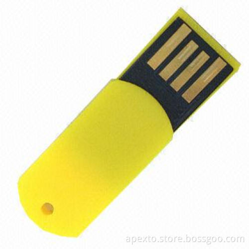 Fashionable Mini USB Flash Drive for Sales and Gifts, Plug-and-play Function